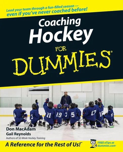 Обложка книги Coaching Hockey For Dummies, Reynolds