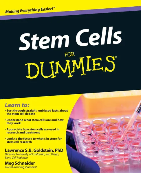 Обложка книги Stem Cells For Dummies, Goldstein