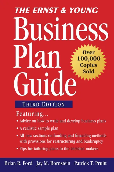 Обложка книги The Ernst & Young Business Plan Guide, Brian R. Ford, Jay M. Bornstein, Patrick T. Pruitt