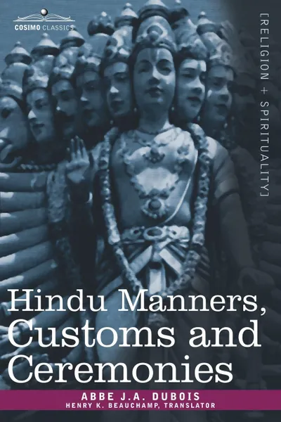 Обложка книги Hindu Manners, Customs and Ceremonies, Abbe J. A. DuBois