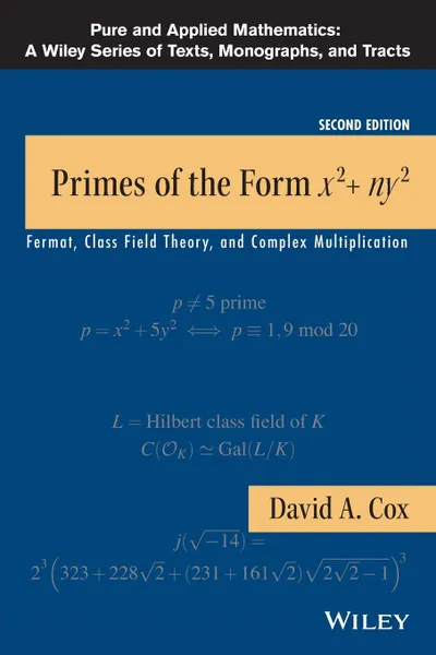 Обложка книги Primes of Form x2+ny2 2e, Cox