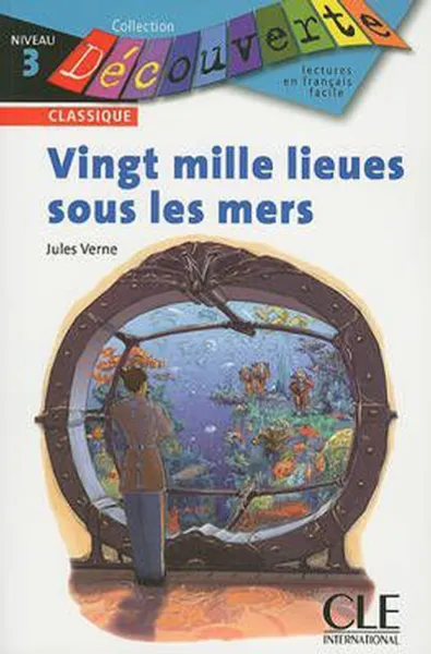 Обложка книги Vingt Mille Lieues Sous les Mers, Verne Jules