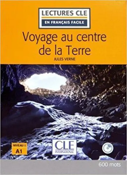 Обложка книги Voyage au centre de la Terre (+ CD), Verne Jules