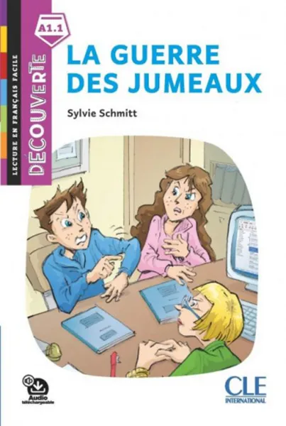 Обложка книги La guerre des jumeaux (+ Audio téléchargeable), Sylvie Schmitt