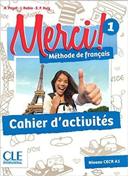 Обложка книги Merci! 1 Cahier d'activites, Payet Adrien