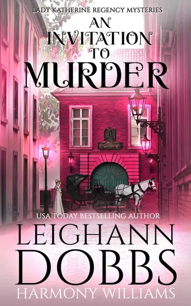 Обложка книги An Invitation To Murder, Leighann Dobbs, Harmony Williams