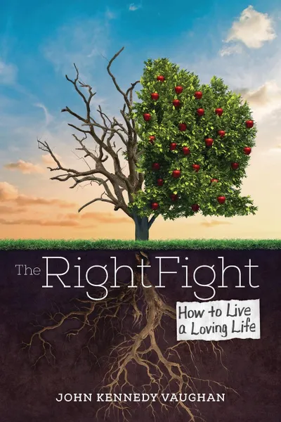 Обложка книги The Right Fight. How to Live a Loving Life, John Kennedy Vaughan
