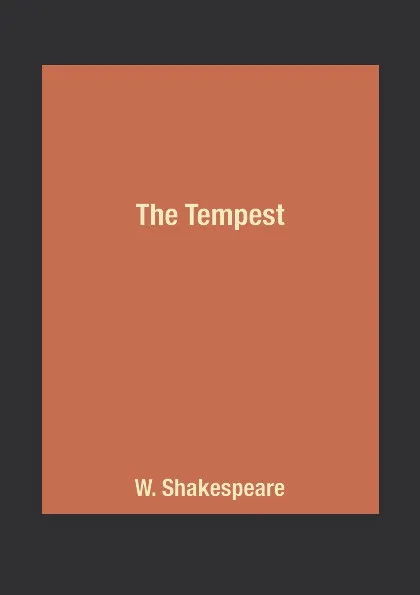 Обложка книги The Tempest, W. Shakespeare