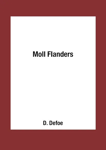 Обложка книги Moll Flanders, D. Defoe