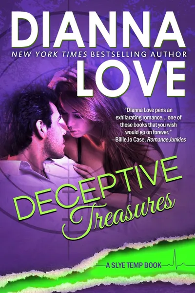 Обложка книги Deceptive Treasures. Slye Temp Book 4, Dianna Love