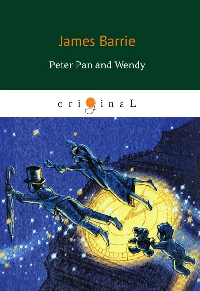 Обложка книги Peter Pan and Wendy, Barrie J.