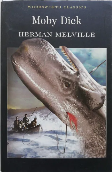 Обложка книги Moby Dick, Herman Melville