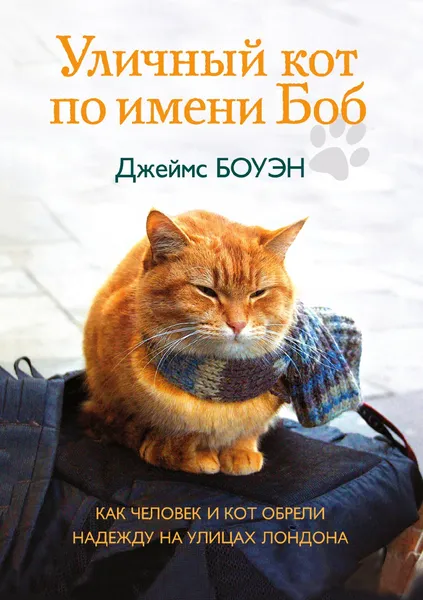 Обложка книги Уличный кот по имени Боб, Джеймс Боуэн