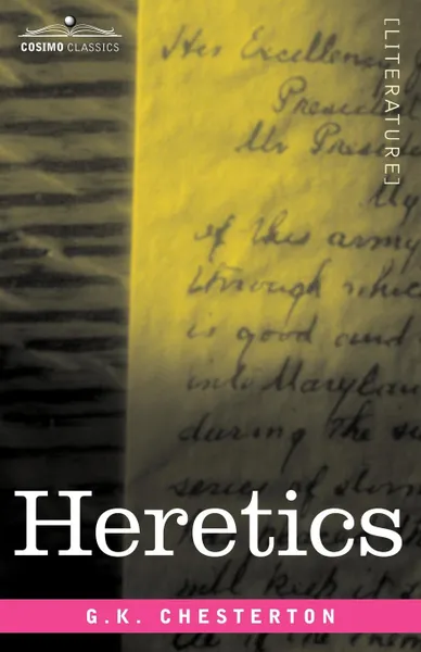Обложка книги Heretics, G. K. Chesterton