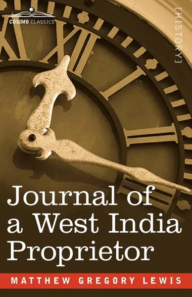 Обложка книги Journal of a West India Proprietor, Matthew Gregory Lewis