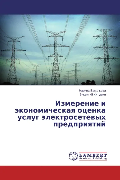 Обложка книги Измерение и экономическая оценка услуг электросетевых предприятий, Марина Васильева, Викентий Китушин