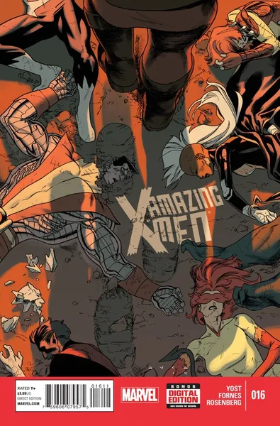 Обложка книги Amazing X-Men  #16, Christopher Yost