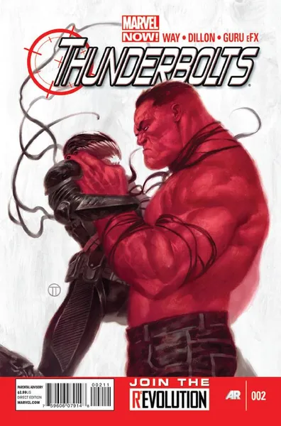 Обложка книги Thunderbolts #2, Daniel Way