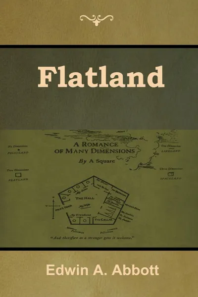 Обложка книги Flatland. A Romance of Many Dimensions, Edwin A. Abbott