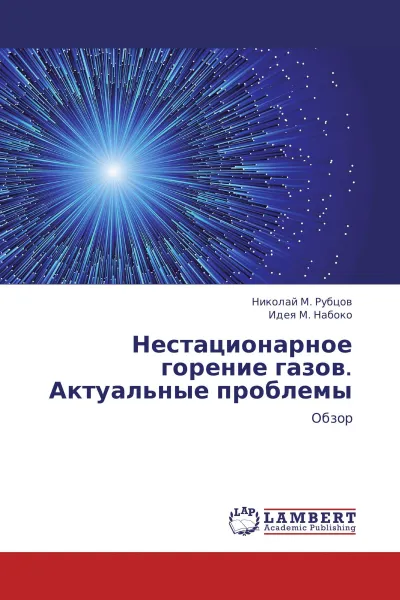 Обложка книги Нестационарное горение газов. Актуальные проблемы, Николай М. Рубцов, Идея М. Набоко