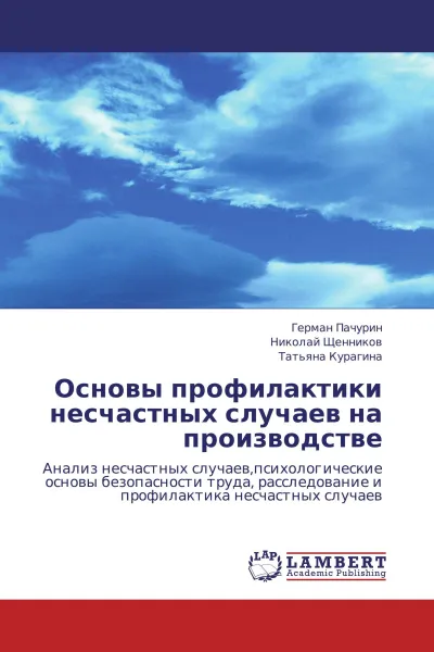 Обложка книги Основы профилактики несчастных случаев на производстве, Герман Пачурин,Николай Щенников, Татьяна Курагина