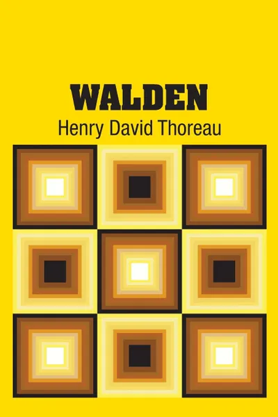 Обложка книги Walden, Henry David Thoreau