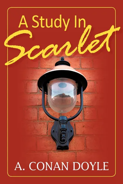 Обложка книги A Study in Scarlet, A. Conan Doyle