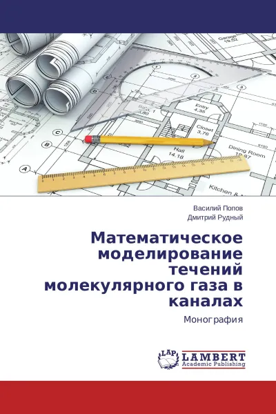 Обложка книги Математическое моделирование течений молекулярного газа в каналах, Василий Попов, Дмитрий Рудный