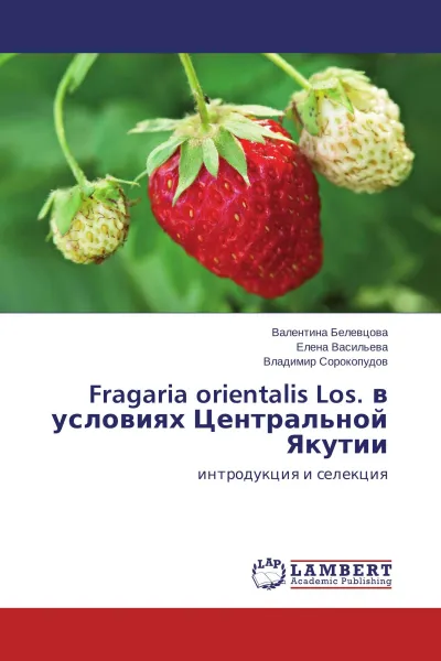 Обложка книги Fragaria orientalis Los. в условиях Центральной Якутии, Валентина Белевцова,Елена Васильева, Владимир Сорокопудов