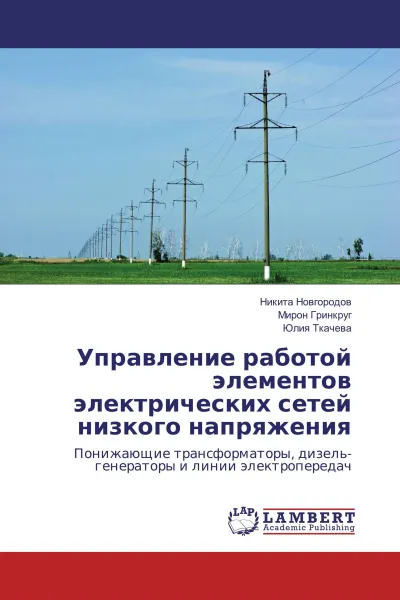 Обложка книги Управление работой элементов электрических сетей низкого напряжения, Никита Новгородов,Мирон Гринкруг, Юлия Ткачева