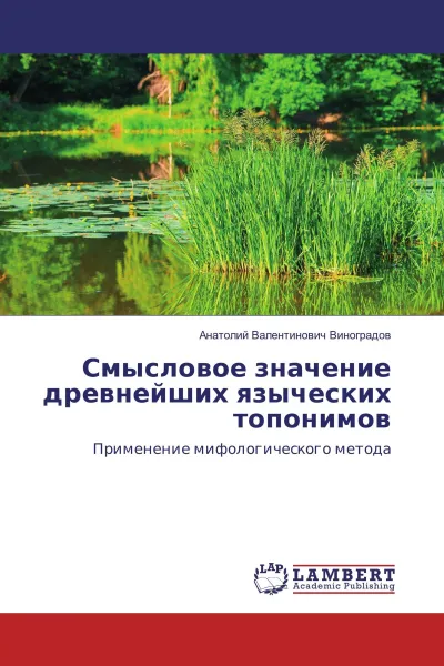 Обложка книги Смысловое значение древнейших языческих топонимов, Анатолий Валентинович Виноградов