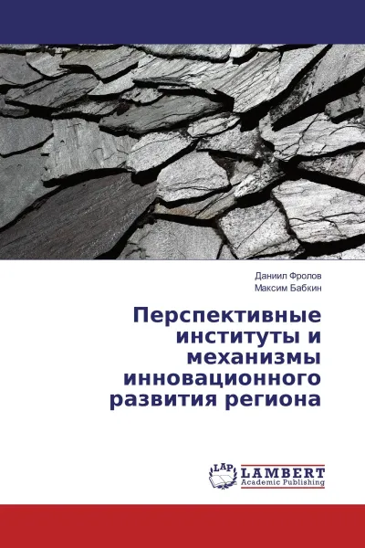 Обложка книги Перспективные институты и механизмы инновационного развития региона, Даниил Фролов, Максим Бабкин