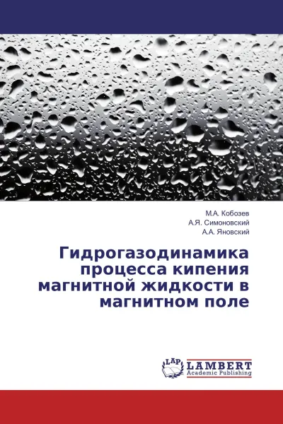 Обложка книги Гидрогазодинамика процесса кипения магнитной жидкости в магнитном поле, М.А. Кобозев,А.Я. Симоновский, А.А. Яновский