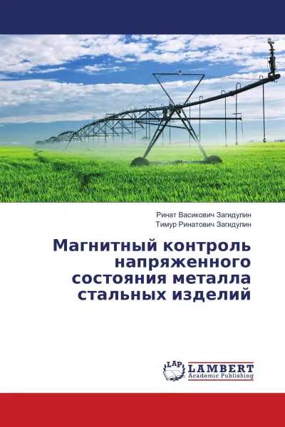 Обложка книги Магнитный контроль напряженного состояния металла стальных изделий, Ринат Васикович Загидулин, Тимур Ринатович Загидулин