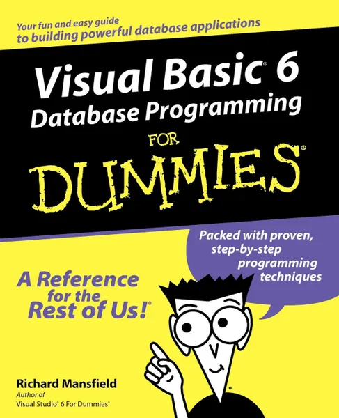 Обложка книги Visual Basic 6 Database Programming for Dummies, Richard Mansfield