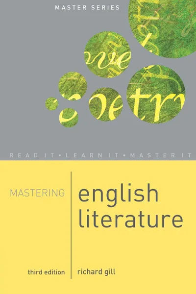 Обложка книги Mastering English Literature, Richard Gill