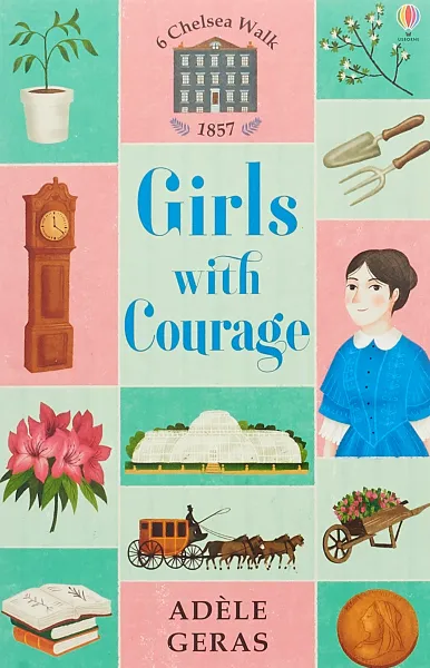 Обложка книги GIRLS WITH  COURAGE, Жера Адель