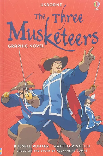 Обложка книги The Three Musketeers, Punter Russell