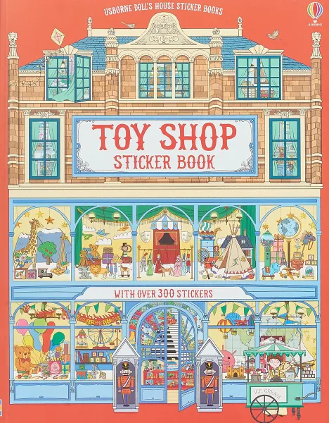 Обложка книги Toy Shop Sticker Book, Reid Struan