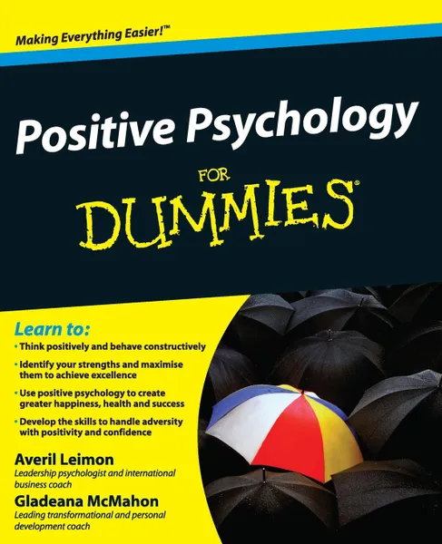 Обложка книги Positive Psychology For Dummie, Leimon, McMahon