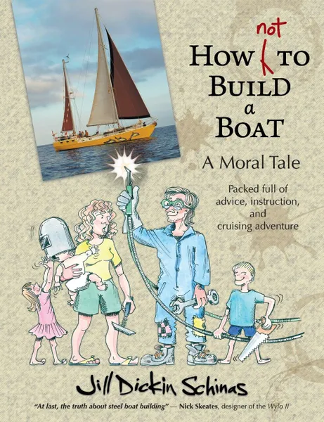 Обложка книги How Not to Build a Boat, Jill Dickin Schinas