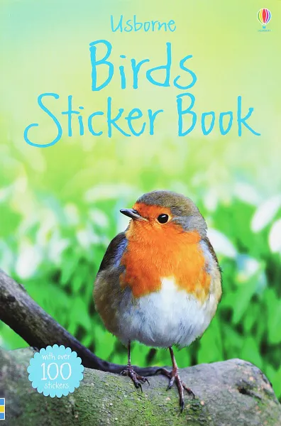 Обложка книги Birds Sticker Book, Clarke Philip