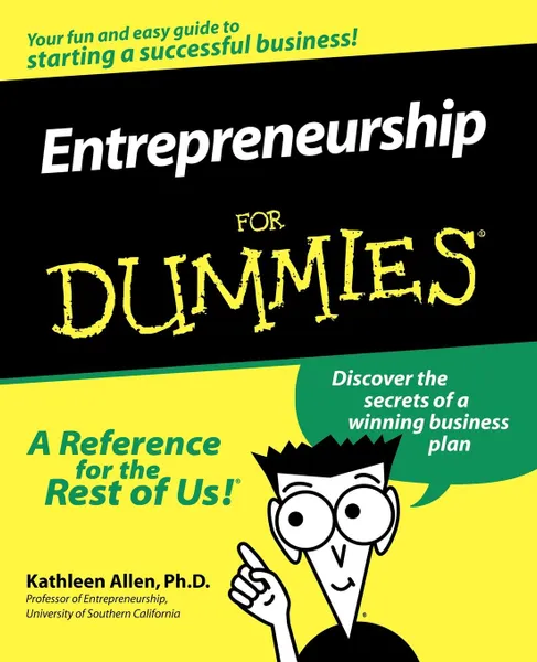 Обложка книги Entrepreneurship for Dummies, Kathleen Allen, Lois Allen