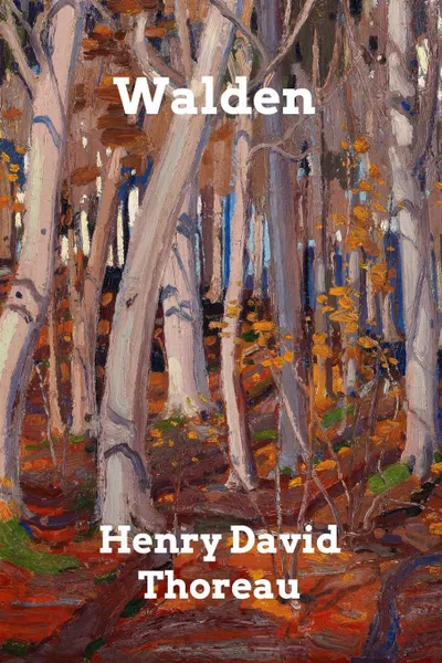 Обложка книги Walden, Henry David Thoreau