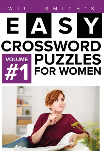 Обложка книги Easy Crossword Puzzles For Women - Volume 1, Will Smith