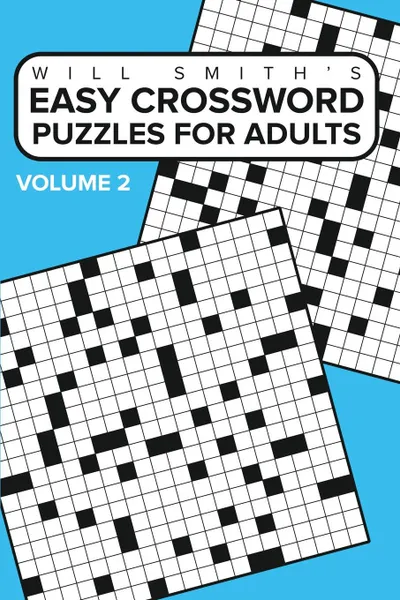 Обложка книги Easy Crossword Puzzles For Adults - Volume 2, Will Smith