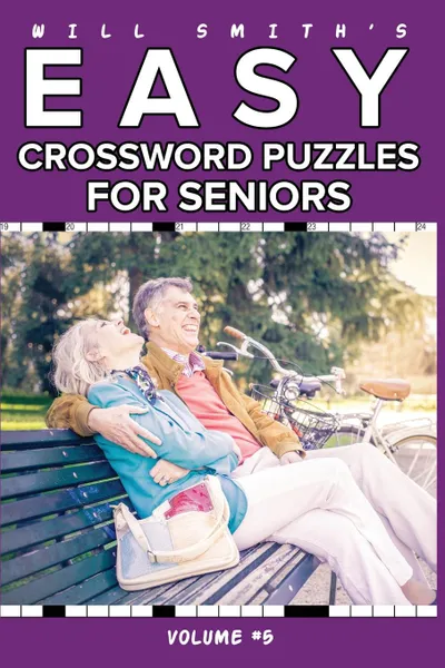 Обложка книги Will Smith Easy Crossword Puzzle For Seniors - Volume 5, Will Smith