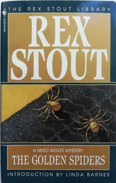 Обложка книги Golden Spiders, Stout Rex