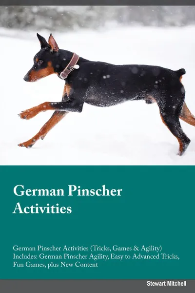 Обложка книги German Pinscher Activities German Pinscher Activities (Tricks, Games & Agility) Includes. German Pinscher Agility, Easy to Advanced Tricks, Fun Games, plus New Content, Gavin Smith