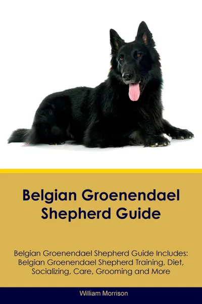 Обложка книги Belgian Groenendael Shepherd Guide Belgian Groenendael Shepherd Guide Includes. Belgian Groenendael Shepherd Training, Diet, Socializing, Care, Grooming, Breeding and More, William Morrison